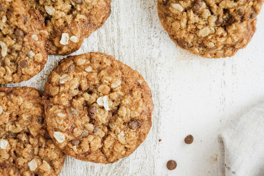 🍪 Guilt-Free Coconut Oil Banana Oat Cookies