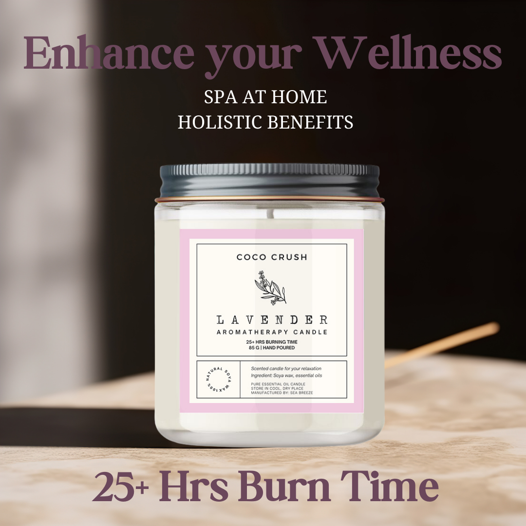 Lavender Aroma Jar Candle