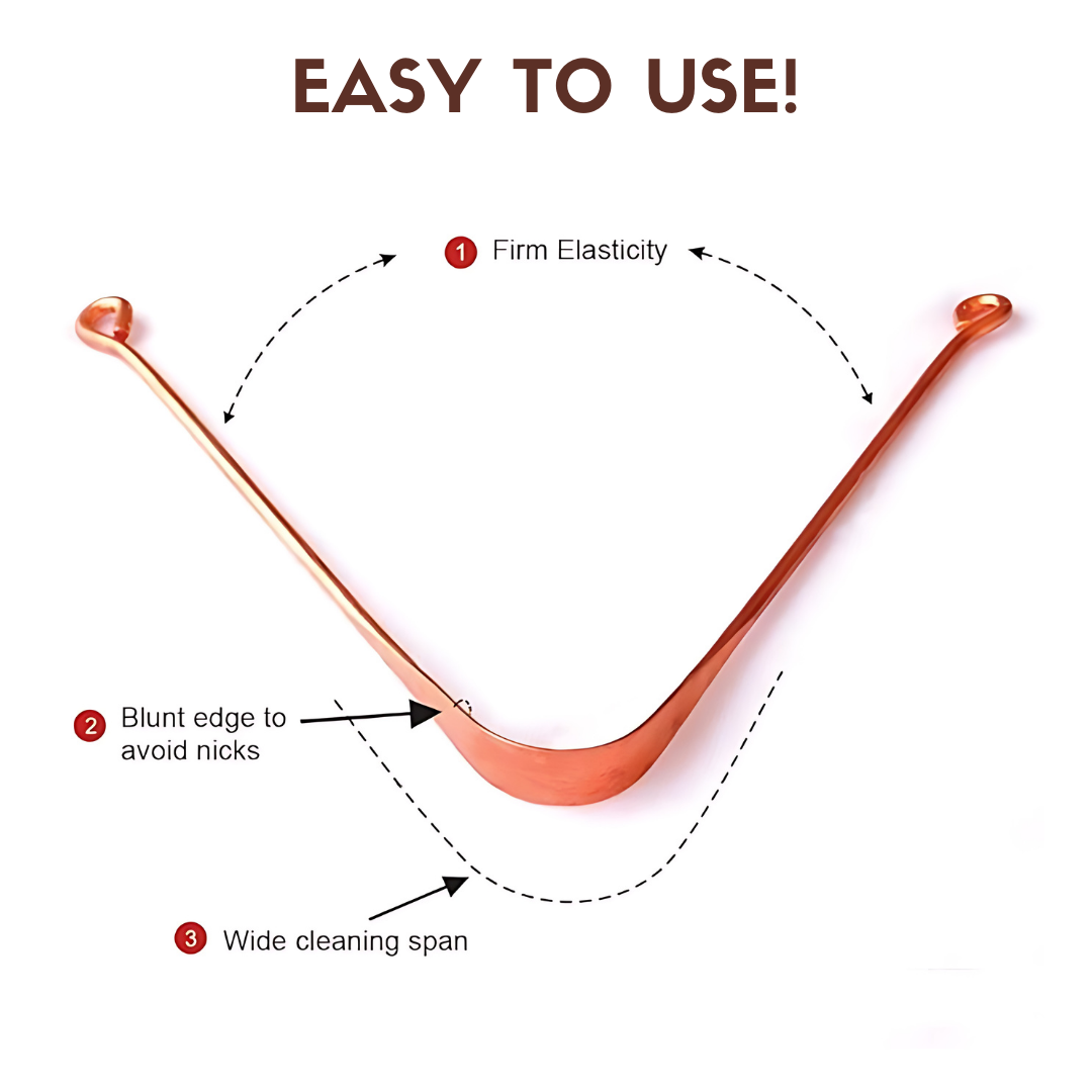 Copper Tongue Cleaner