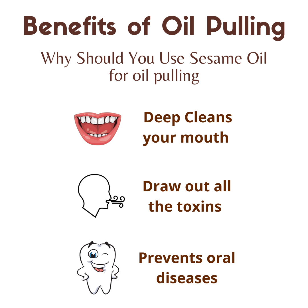 Sesame Oil for Oil Pulling