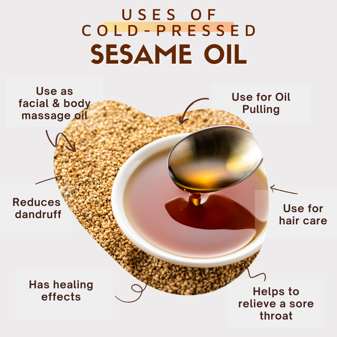 Cold-Pressed Sesame Oil
