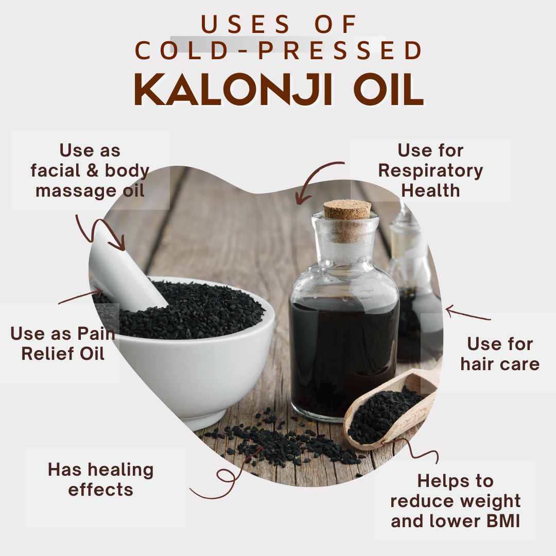 Cold-Pressed Kalonji Black Seed Oil