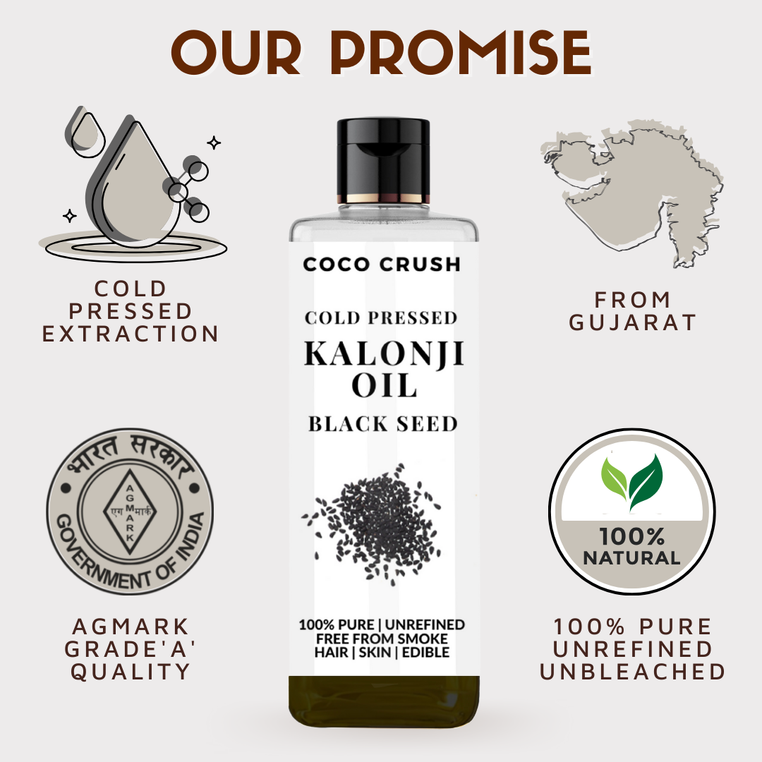 Cold-Pressed Kalonji Black Seed Oil