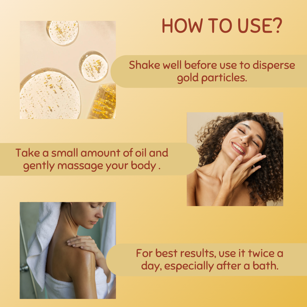24K Gold Instant Radiance Beauty Oil