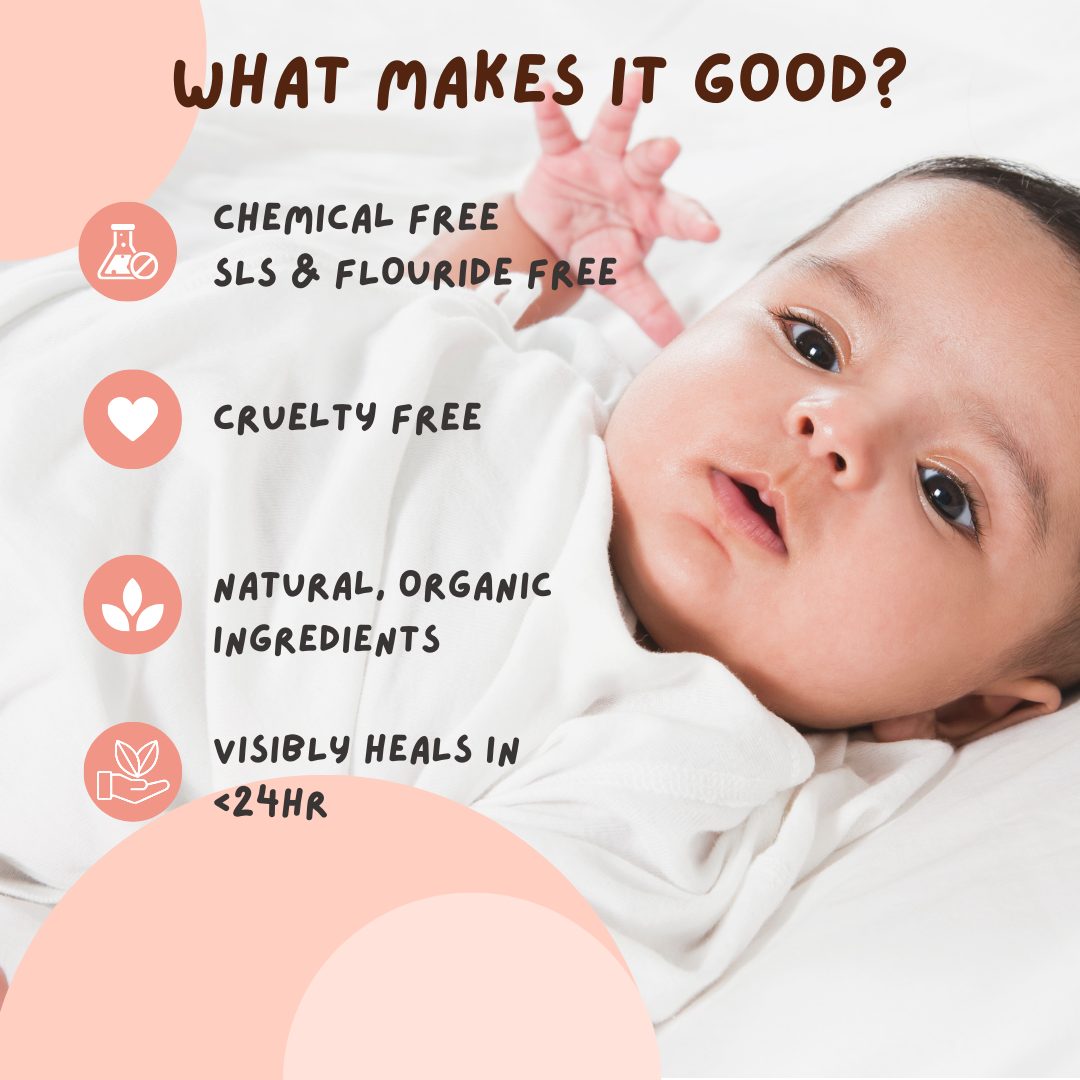 Rash Oil for Babies - Diaper & Nappy Rash Relief