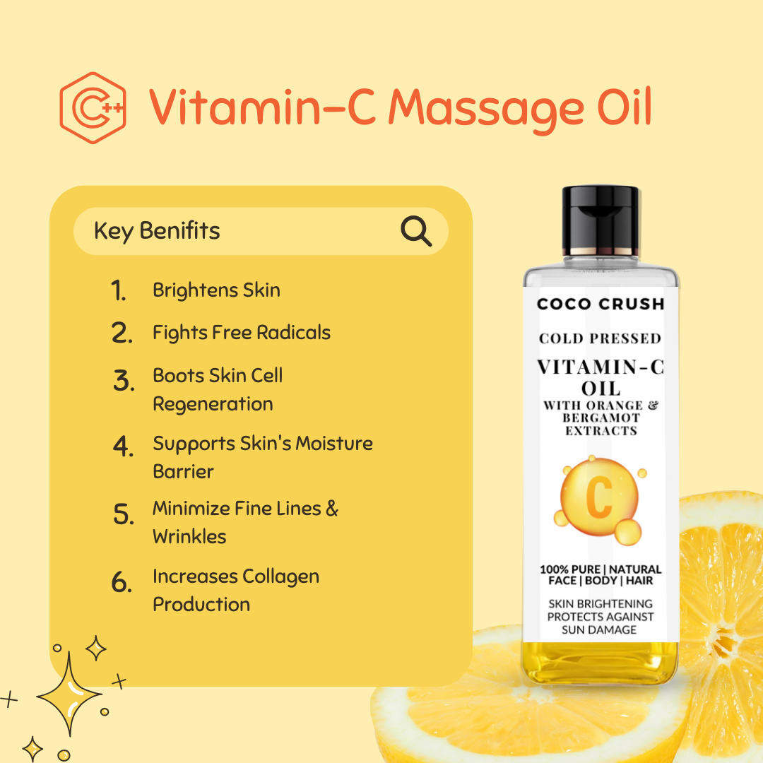 Vitamin-C Oil Massage Oil