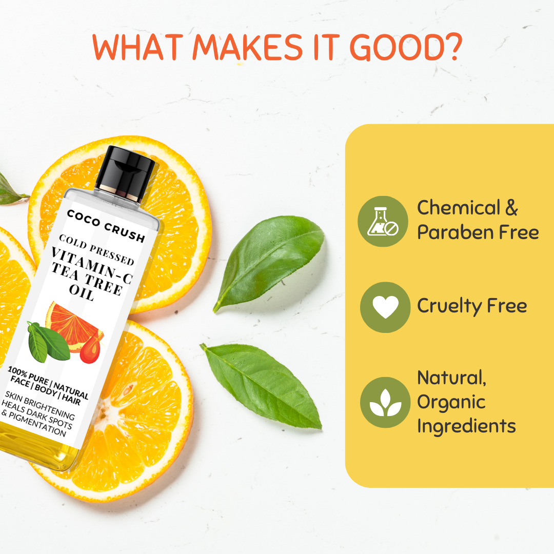 Vitamin-C & Tea Tree Massage Oil