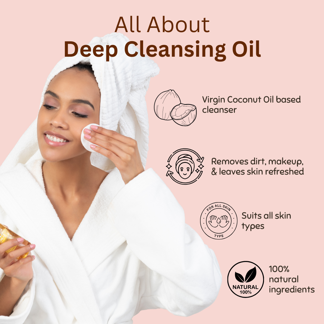 Deep Cleansing Makeup Remover Oil