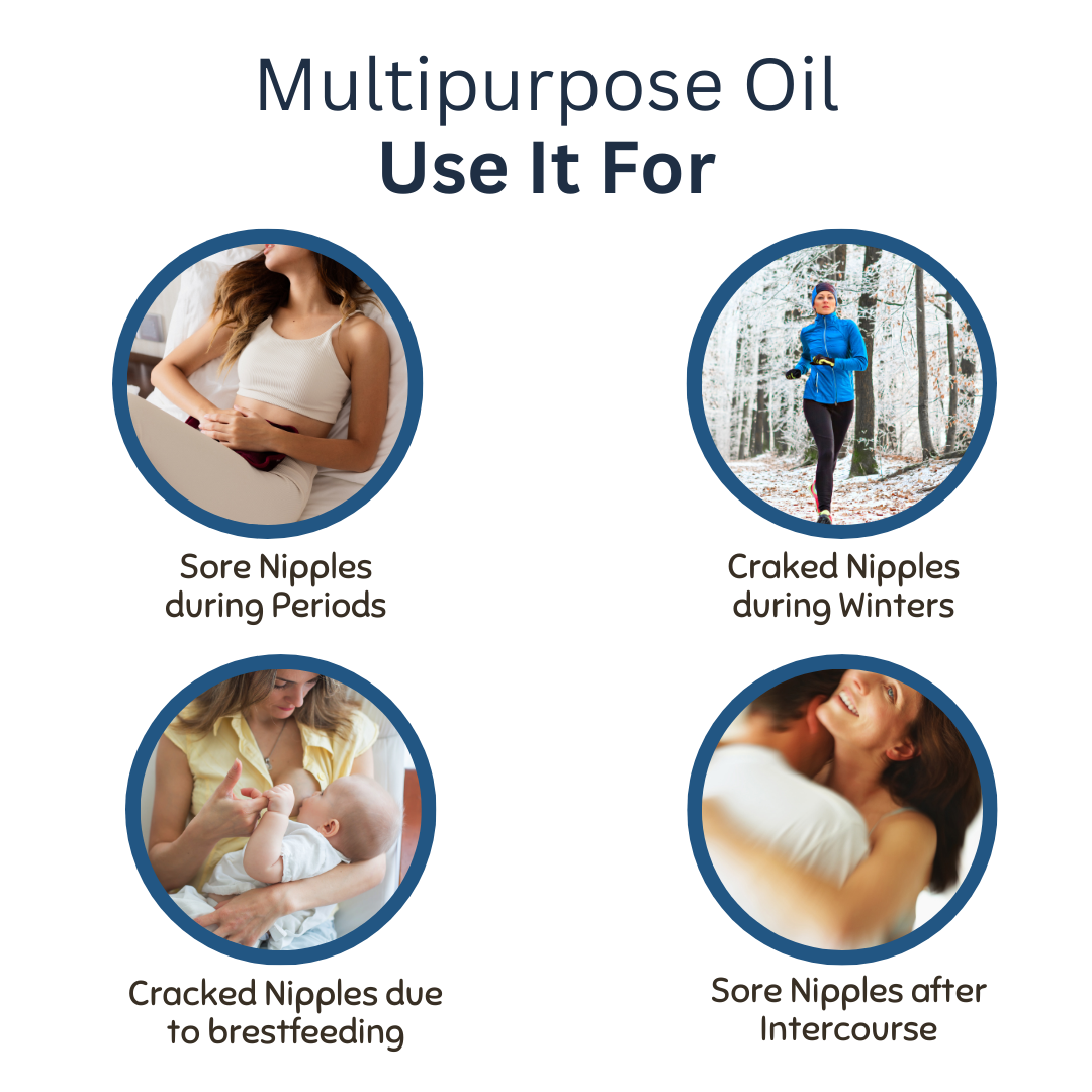 Nipple Soothing Massage Oil