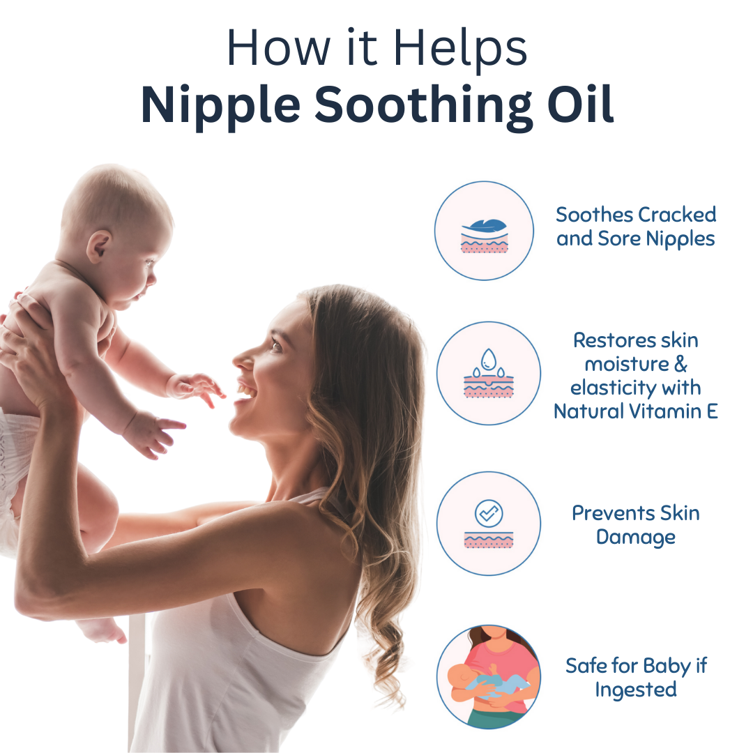Nipple Soothing Massage Oil