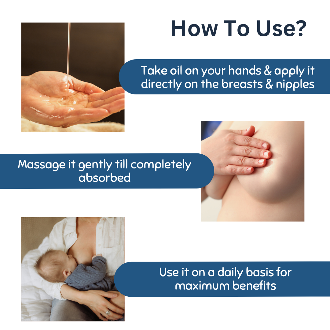 Nipple Soothing Massage Oil