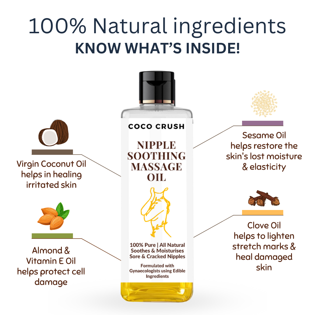 Nipple Soothing Massage Oil