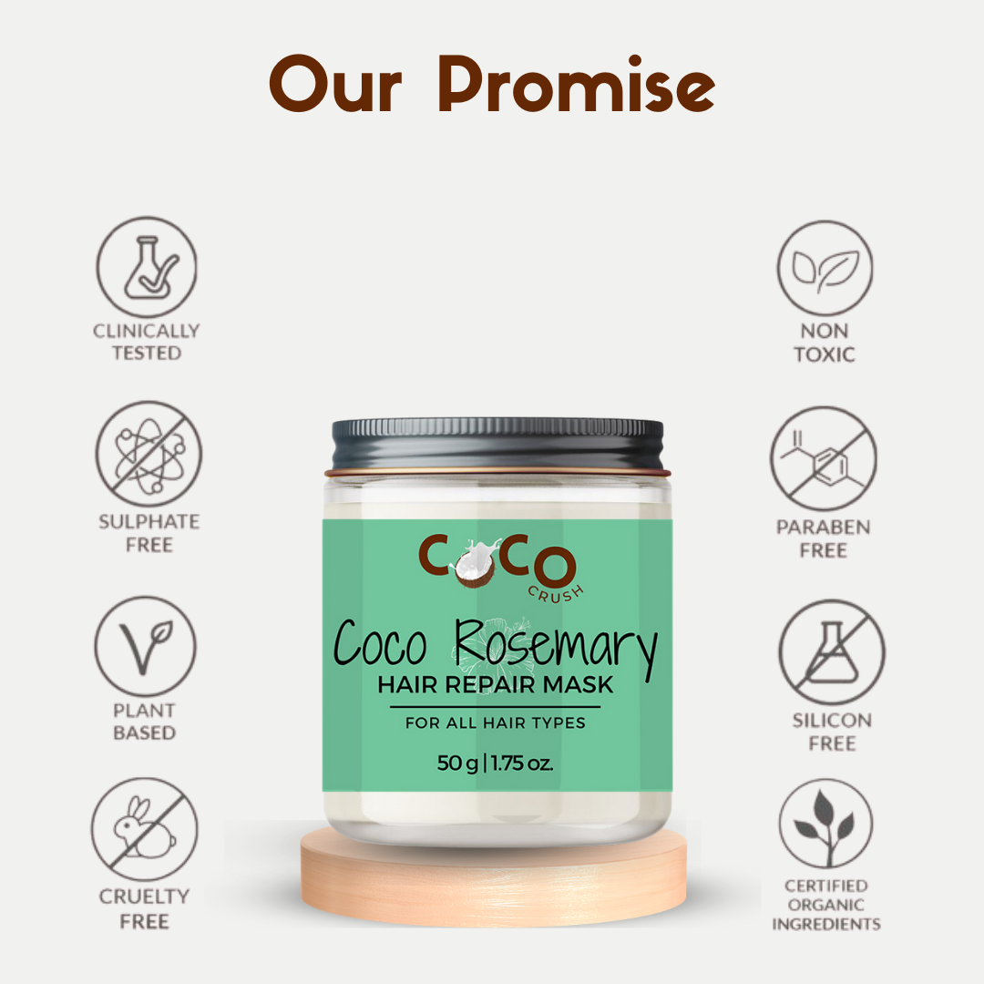 Rosemary Coconut Hair Repair Mask