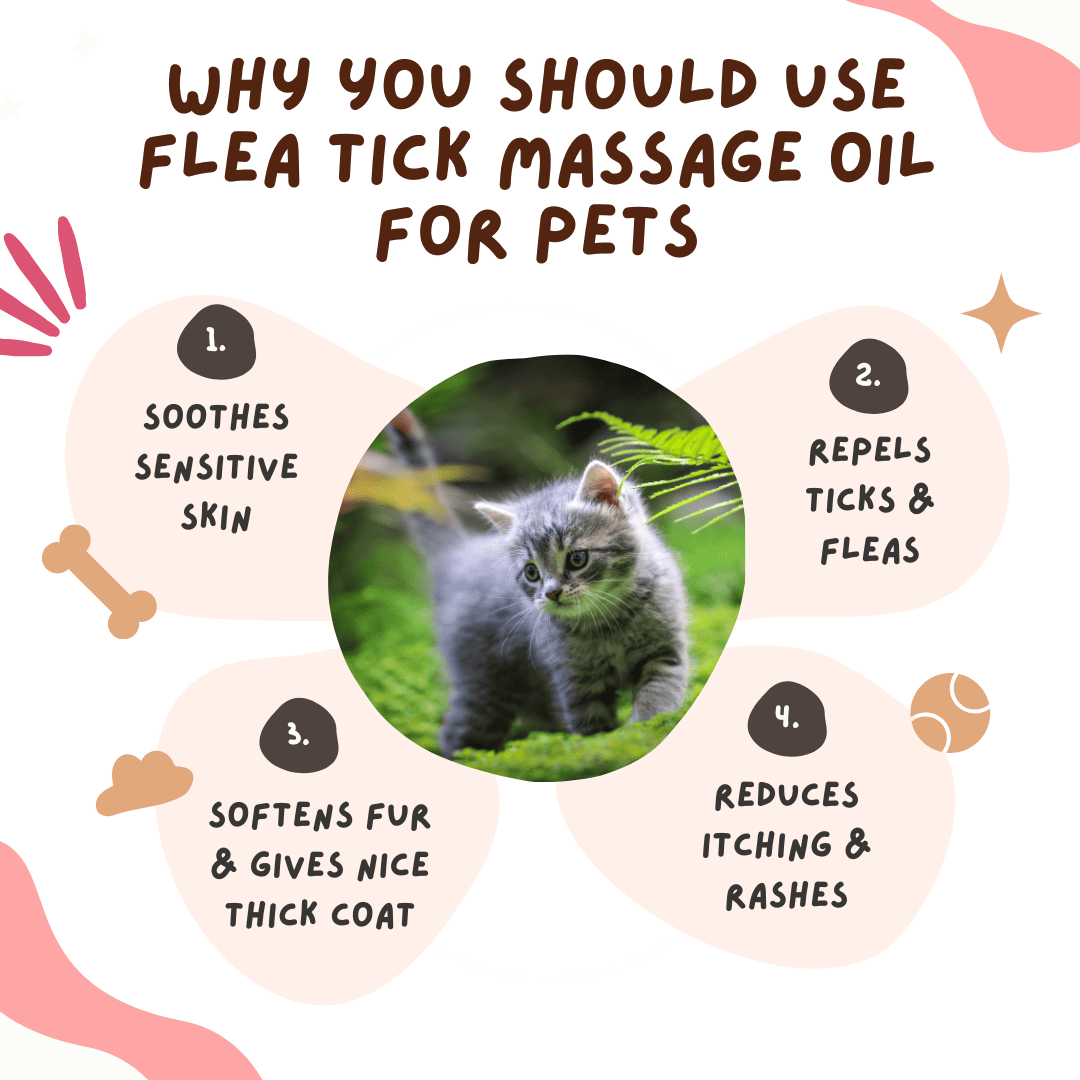 Organic Tick & Flea Defence Oil and Long Grip Coat Comb