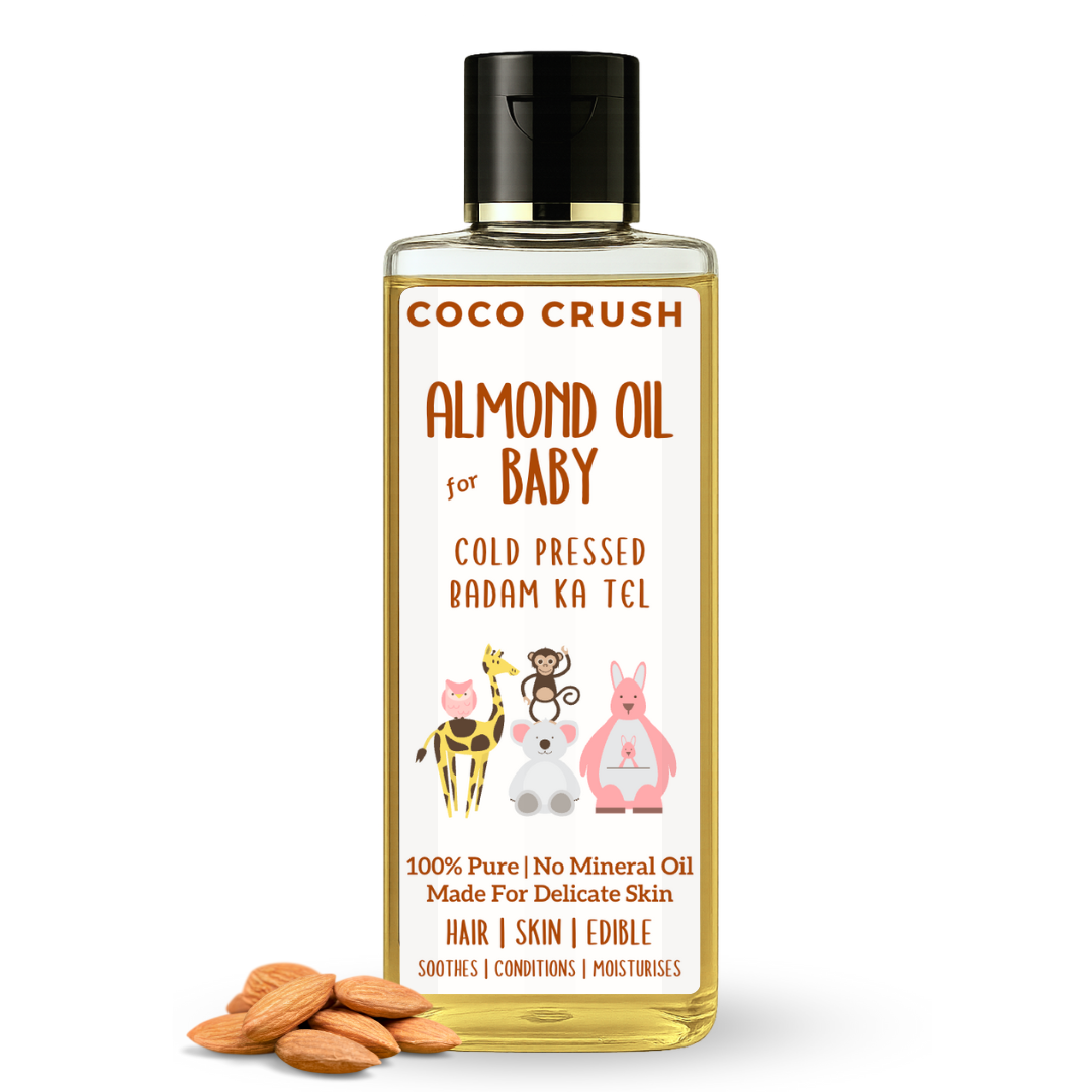 Cold Pressed Almond Oil for Babies