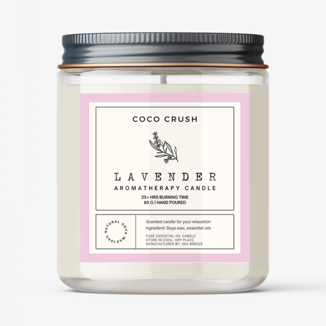 Lavender Aroma Jar Candle