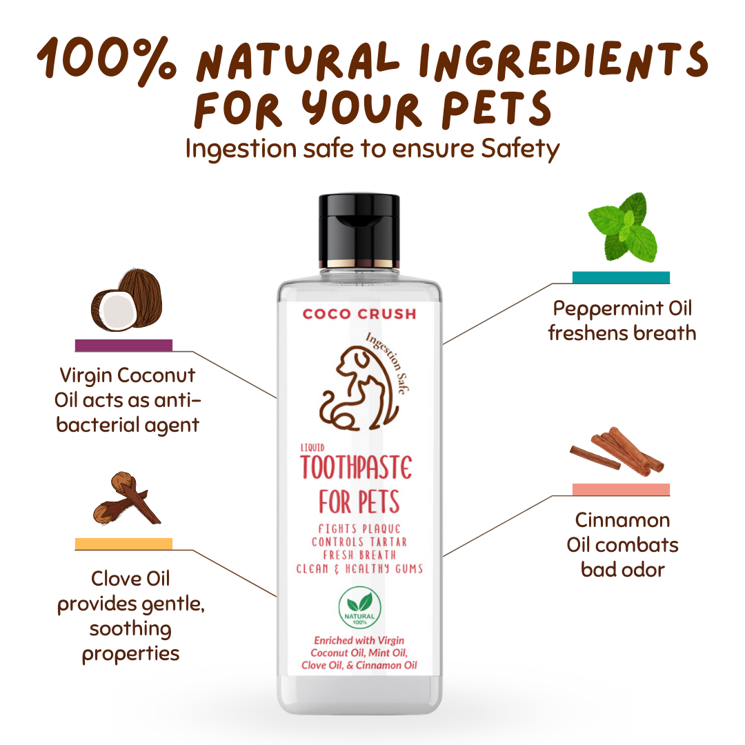 Toothpaste for Pets, Ingestion Safe