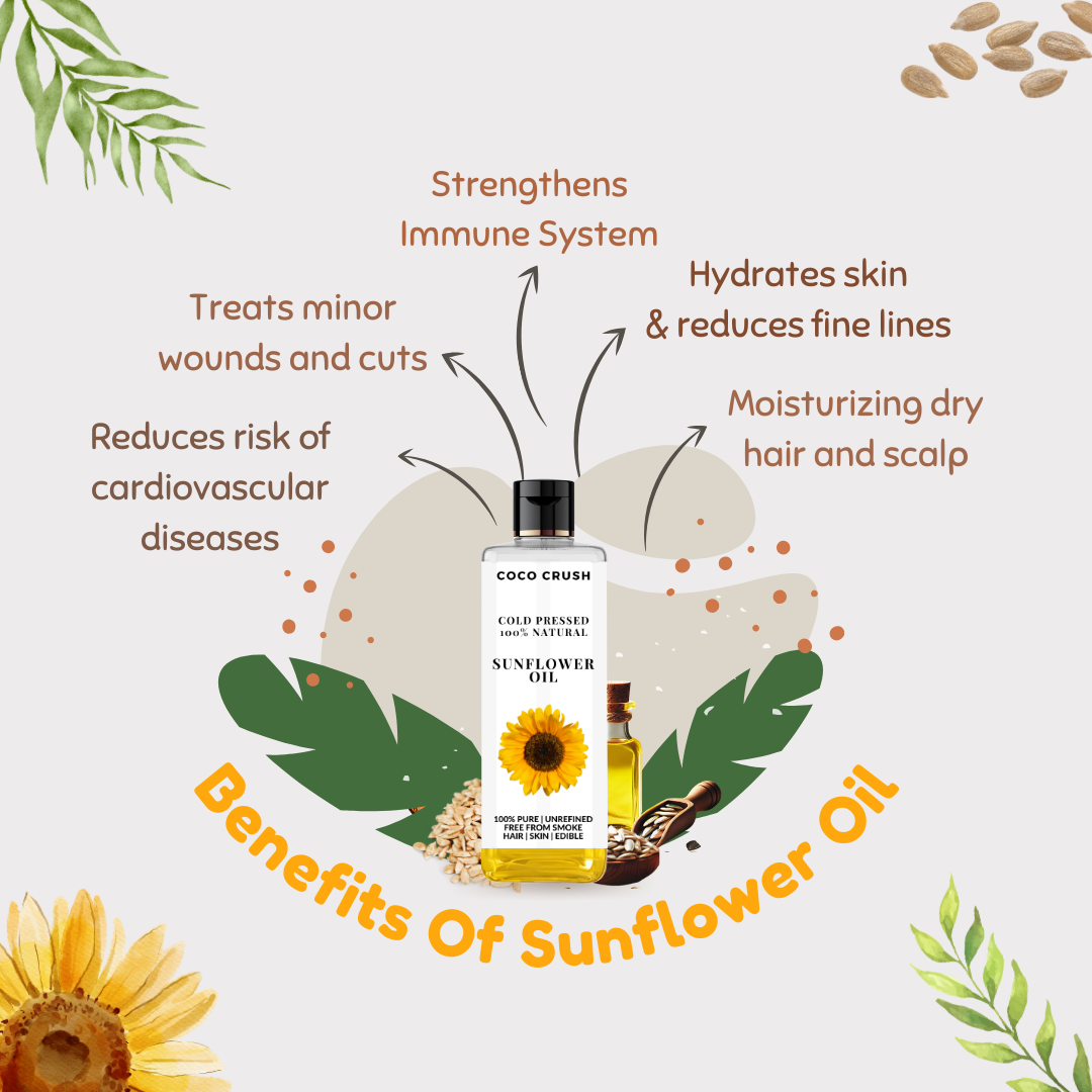 Cold pressed Sunflower Oil