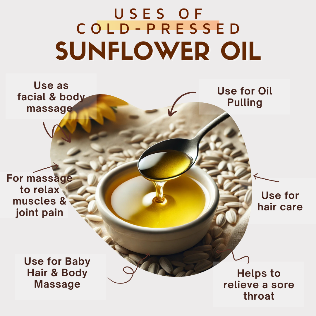 Cold pressed Sunflower Oil