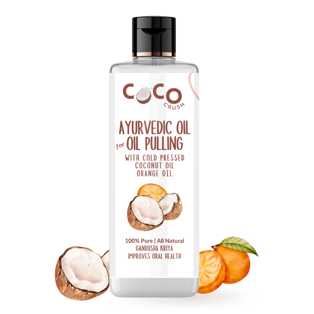Ayurvedic Coconut Orange Oil for Oil Pulling