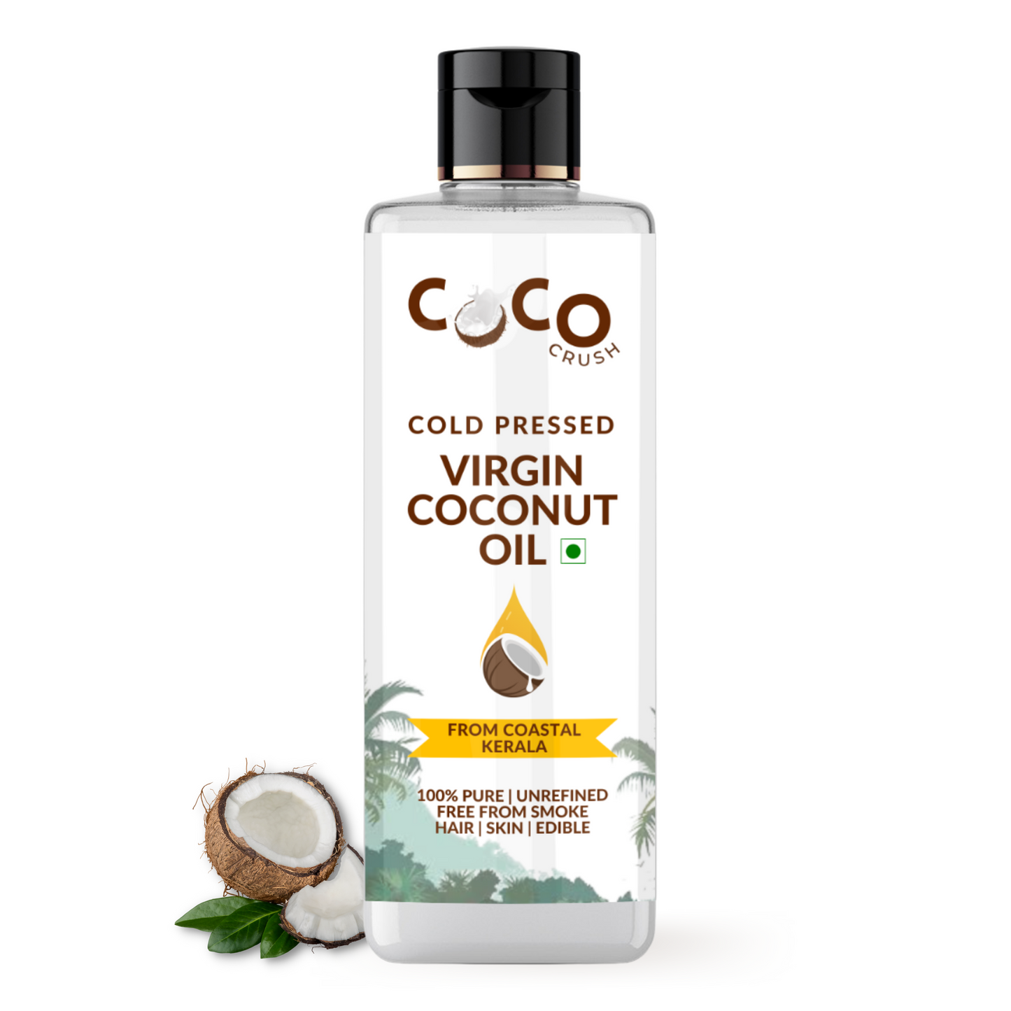 Cold-Pressed Virgin Coconut Oil - Pure Organic & Natural Coconut Oil
