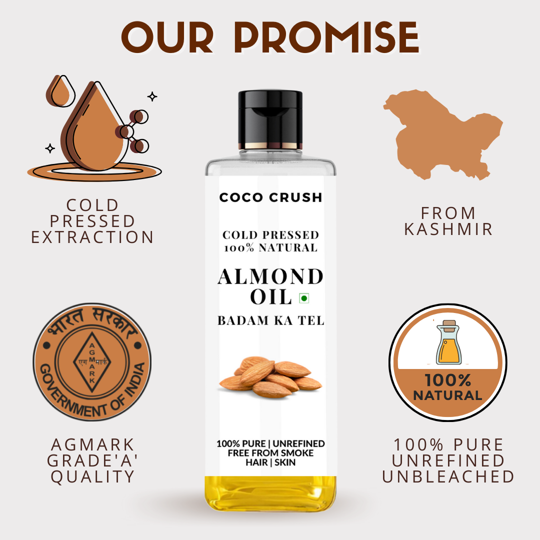 Cold-Pressed Almond Oil