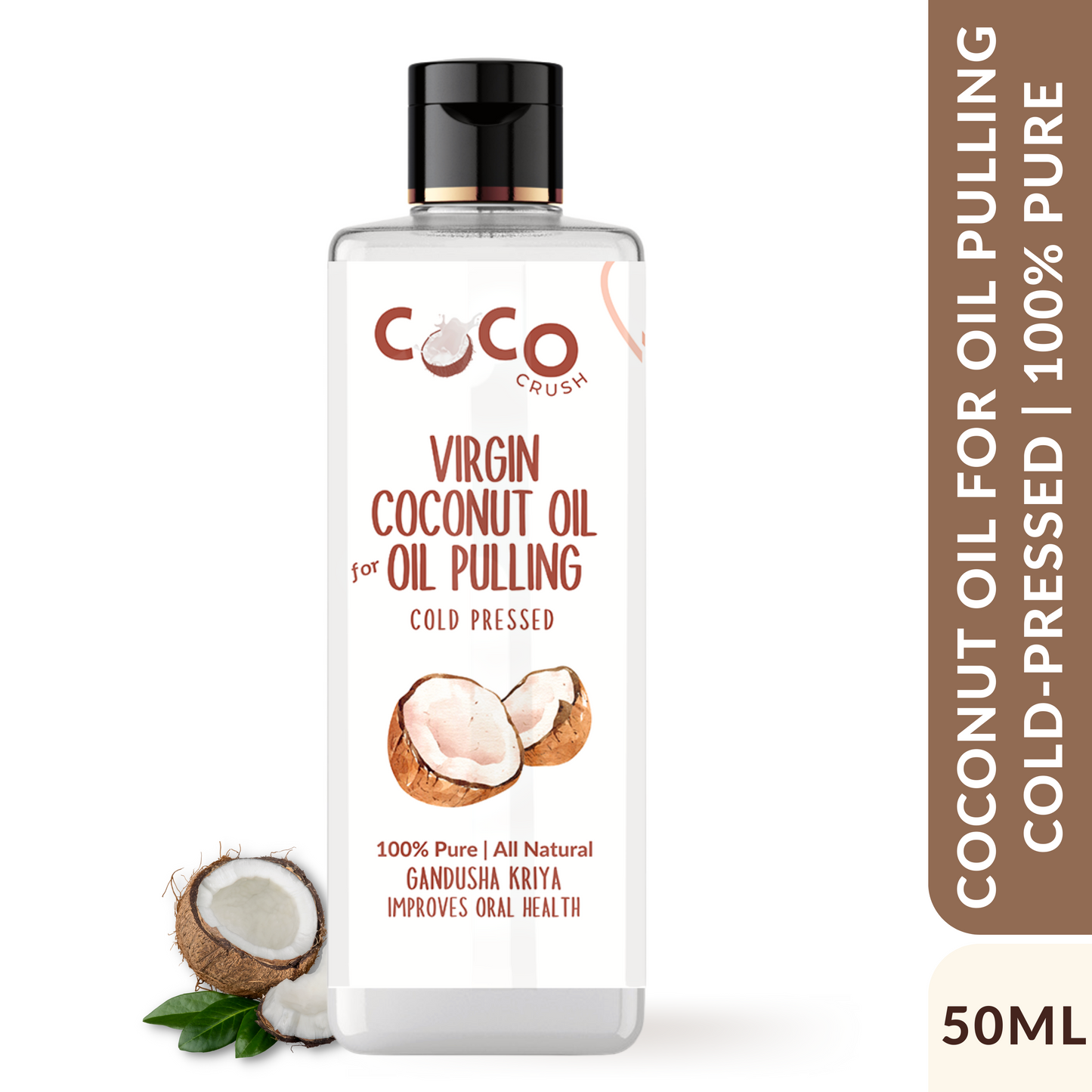 Coconut Oil for Oil Pulling, Gandusha Kriya