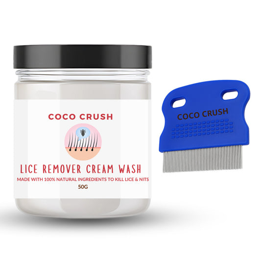 Lice & Nits Cream Wash Hair Conditioner and Fine Comb