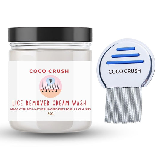 Lice Cream Wash Conditioner and Lice Comb Combo