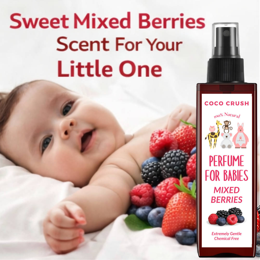 Mixed Berry Baby Perfume, Mild Scent for Daily Freshness