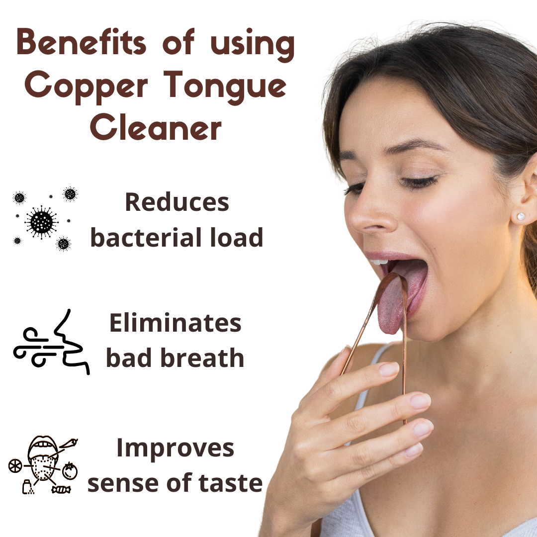 Ayurvedic Coconut & Tea Tree Oil for Oil Pulling With Copper Teeth