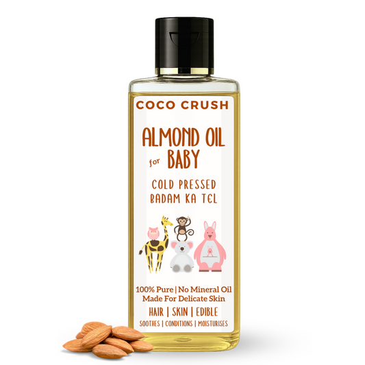 Cold Pressed Almond Oil for Babies