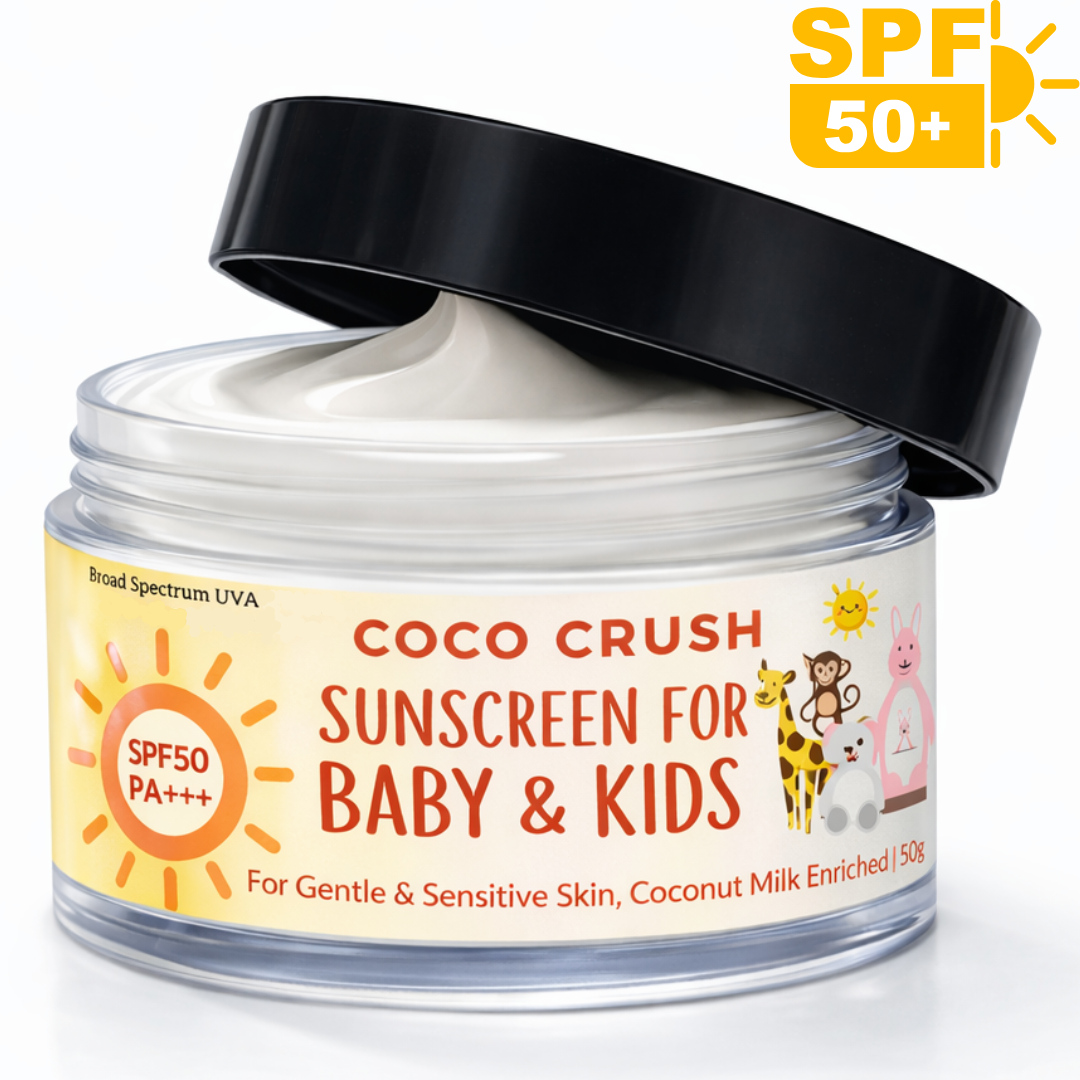Baby & Kids Mineral Sunscreen SPF 50+ for Sensitive Skin