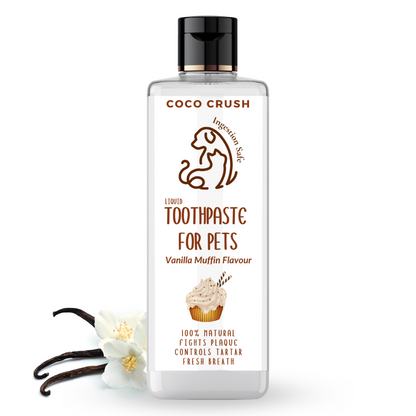 Vanilla Muffin Flavour Natural Toothpaste for Pets