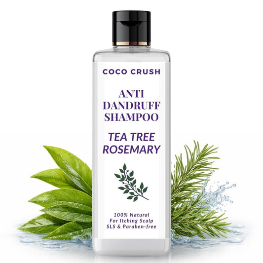 Coco Crush Anti Dandruff & Itch Shampoo for Teens, Adults