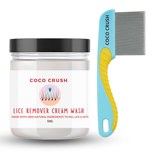 Lice  & Nits Cream Wash Hair Conditioner and Long Handle Comb