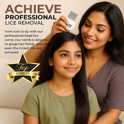 Lice & Nits Removal Stainless Steel Comb