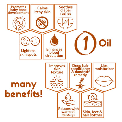 Cold Pressed Almond Oil for Babies, Badam ka Tel