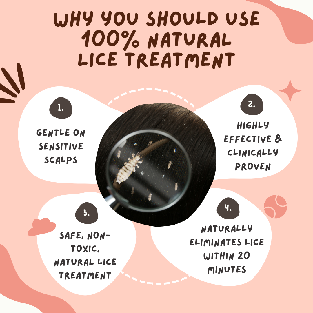Head Lice Nits Removal Treatment Kit for Kids & Adult