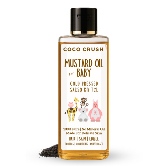 Cold Pressed Mustard Oil for Babies
