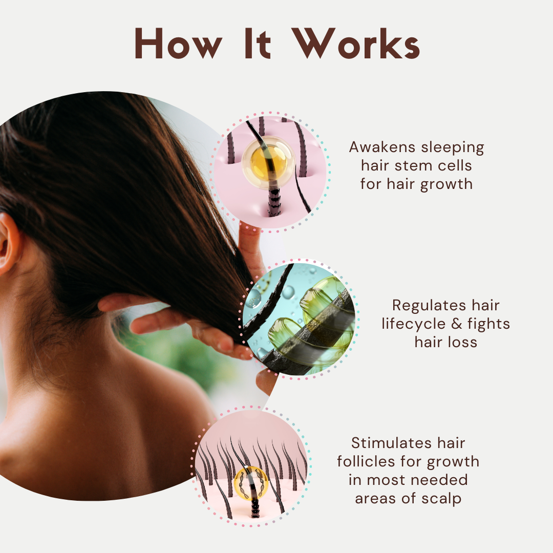 Rosemary Lavender Hair Growth Oil & Derma Roller Combo