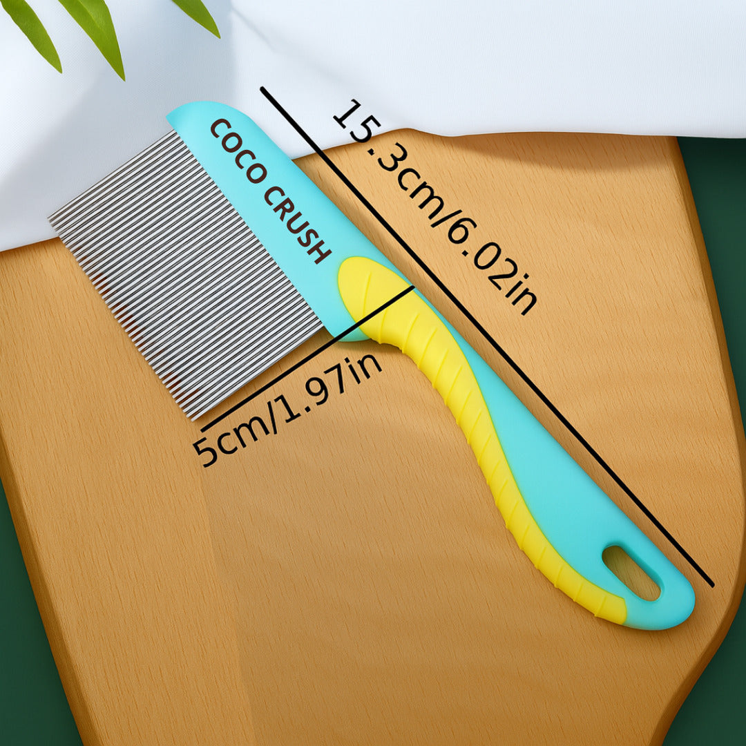Long Handle Lice & Nit Comb – Stainless Steel