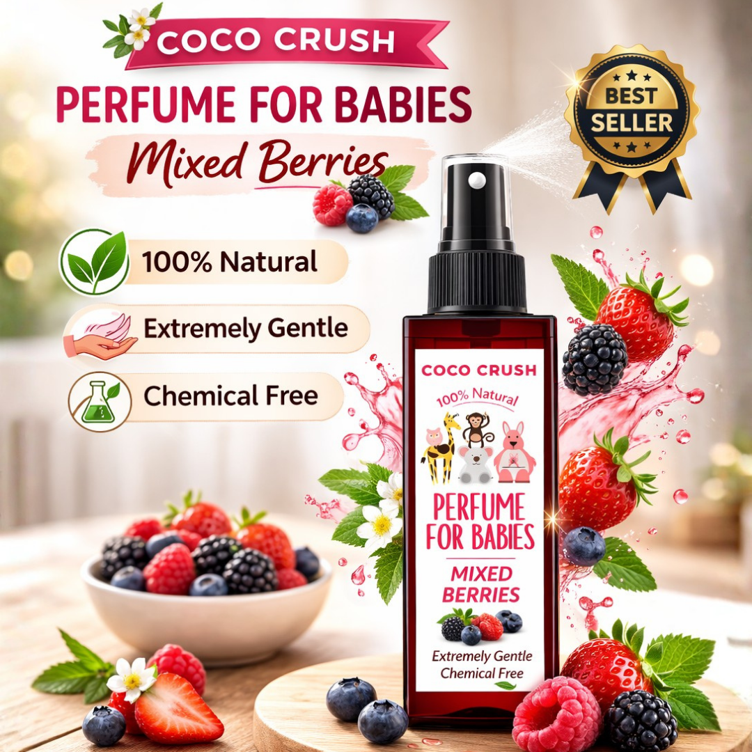 Mixed Berry Baby Perfume, Mild Scent for Daily Freshness