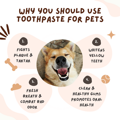 Vanilla Muffin Flavour Natural Toothpaste for Pets