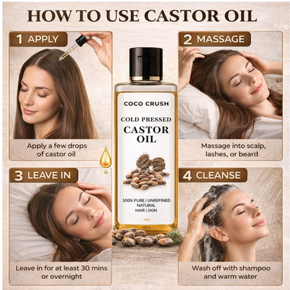 Cold Pressed Castor Oil
