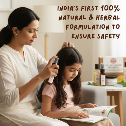 Head Lice Nits Removal Treatment Kit for Kids & Adult