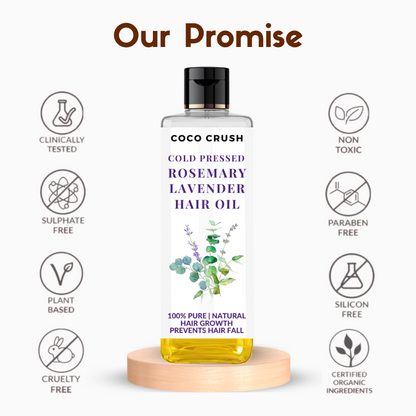 Rosemary Lavender Hair Growth Oil & Derma Roller Combo