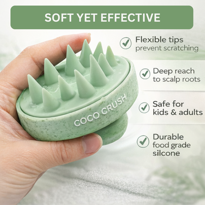 Silicone Scalp Massager Brush for Head