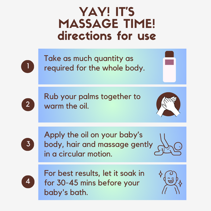 Virgin Coconut Oil for Baby Massage - Pure & Organic Baby-Safe Oil Jar