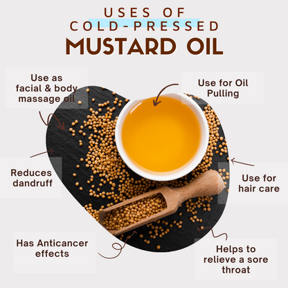 Cold-Pressed Mustard Oil
